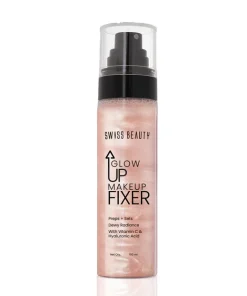 Swiss Beauty Glow Up Makeup Fixer Preps + Sets Dewy Radiance